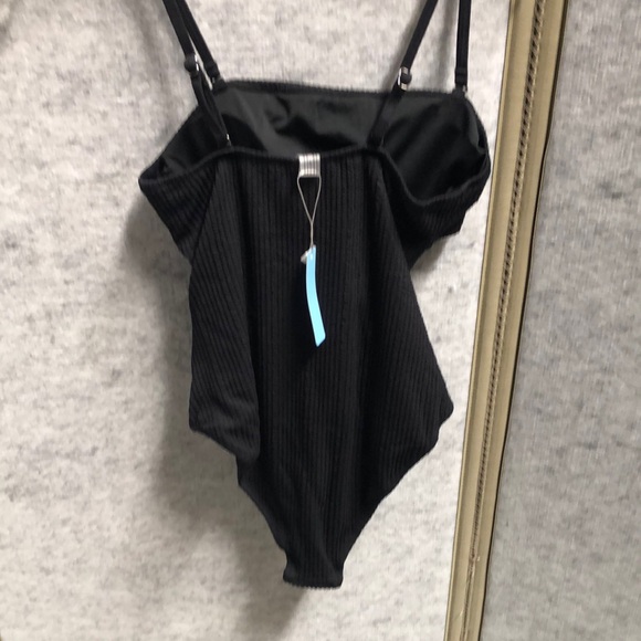 Black One-Piece Swimsuit NWT - Picture 3 of 5